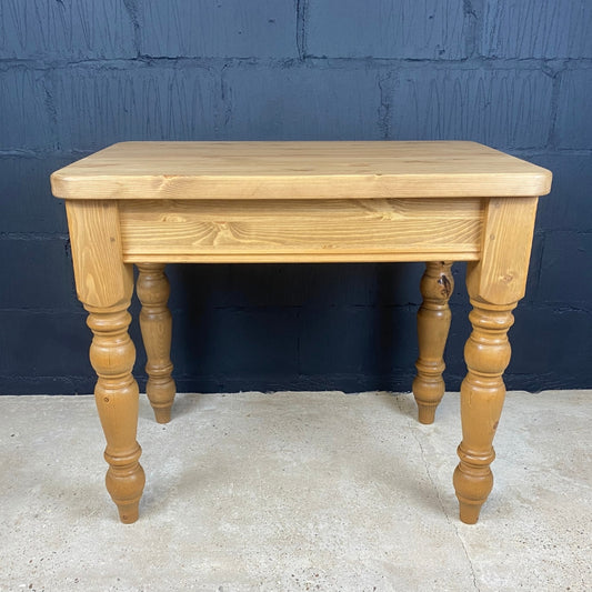 Traditional Farmhouse Pine Kitchen Table