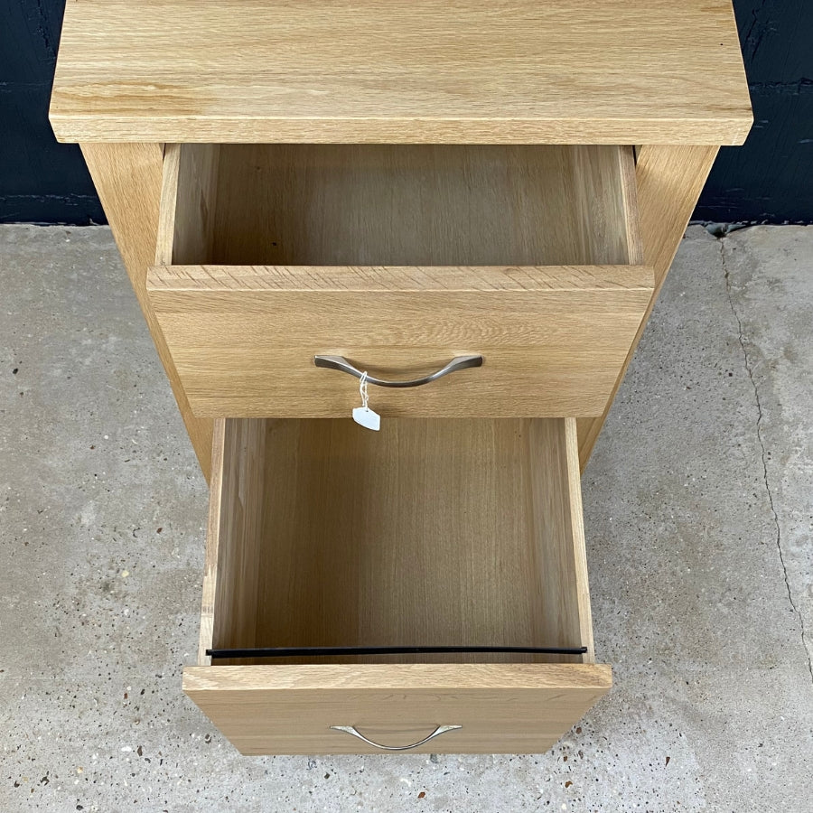 Oak Filing Cabinet