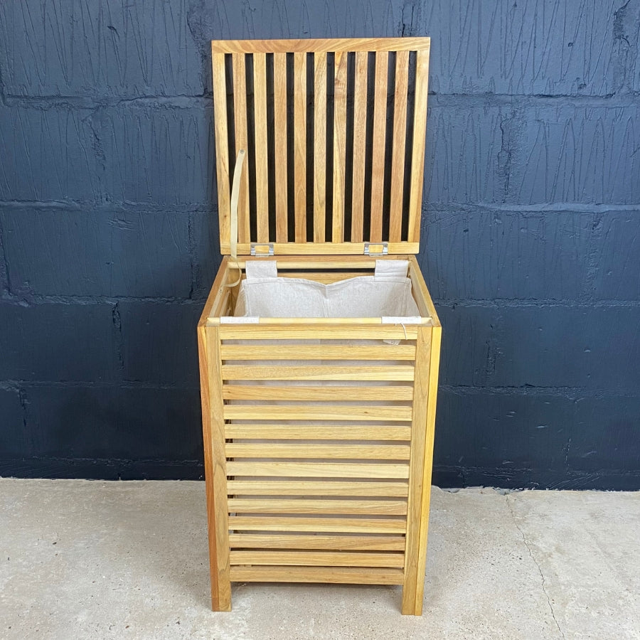 Wooden Laundry Basket