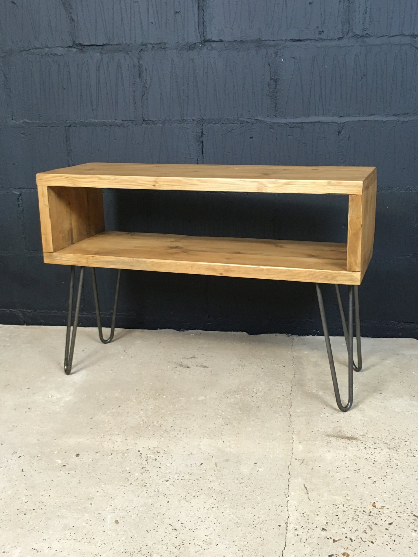 Rustic side table/TV unit