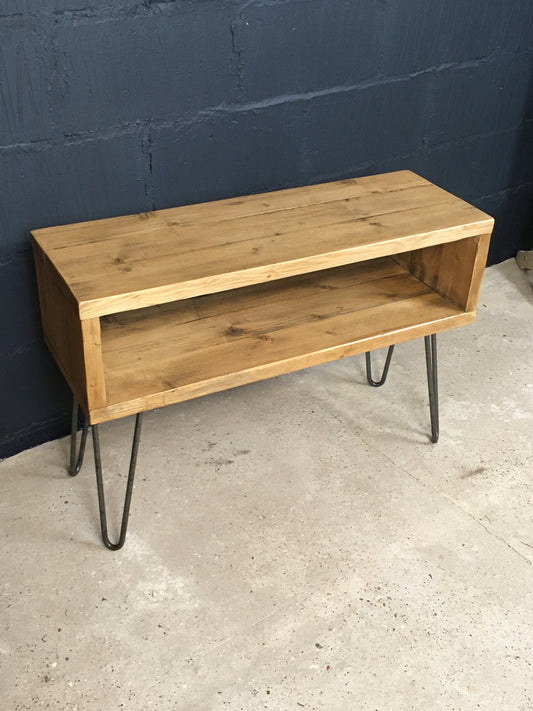 Rustic side table/TV unit